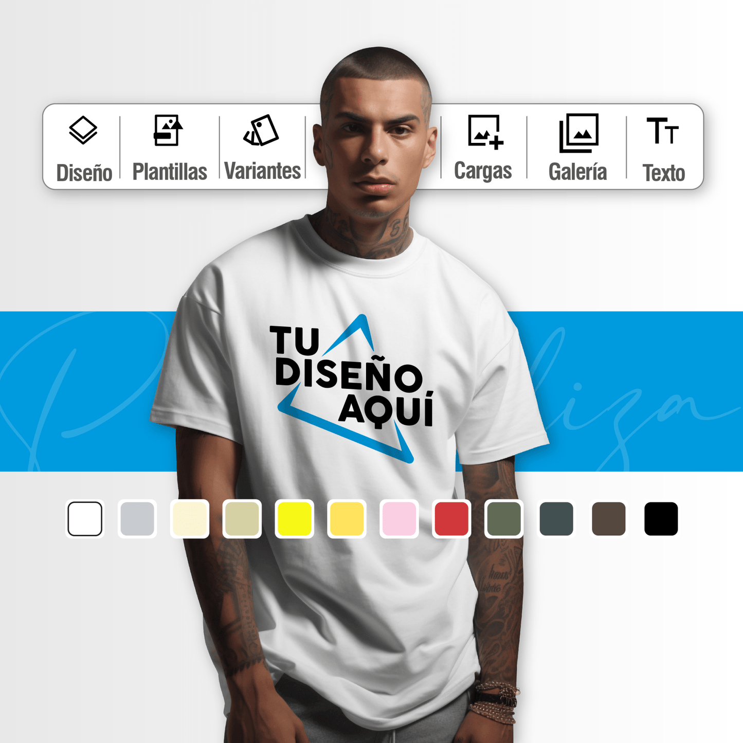 Polera personalizada con diseño propio