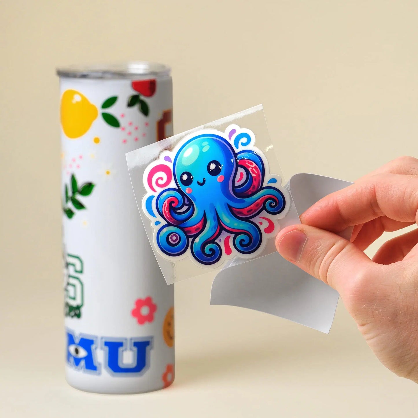 Stickers DTF UV Personalizados — Ultra adhesivos, agua y sol - wittan