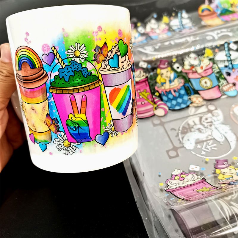 Stickers DTF UV Personalizados — Ultra adhesivos, agua y sol - wittan
