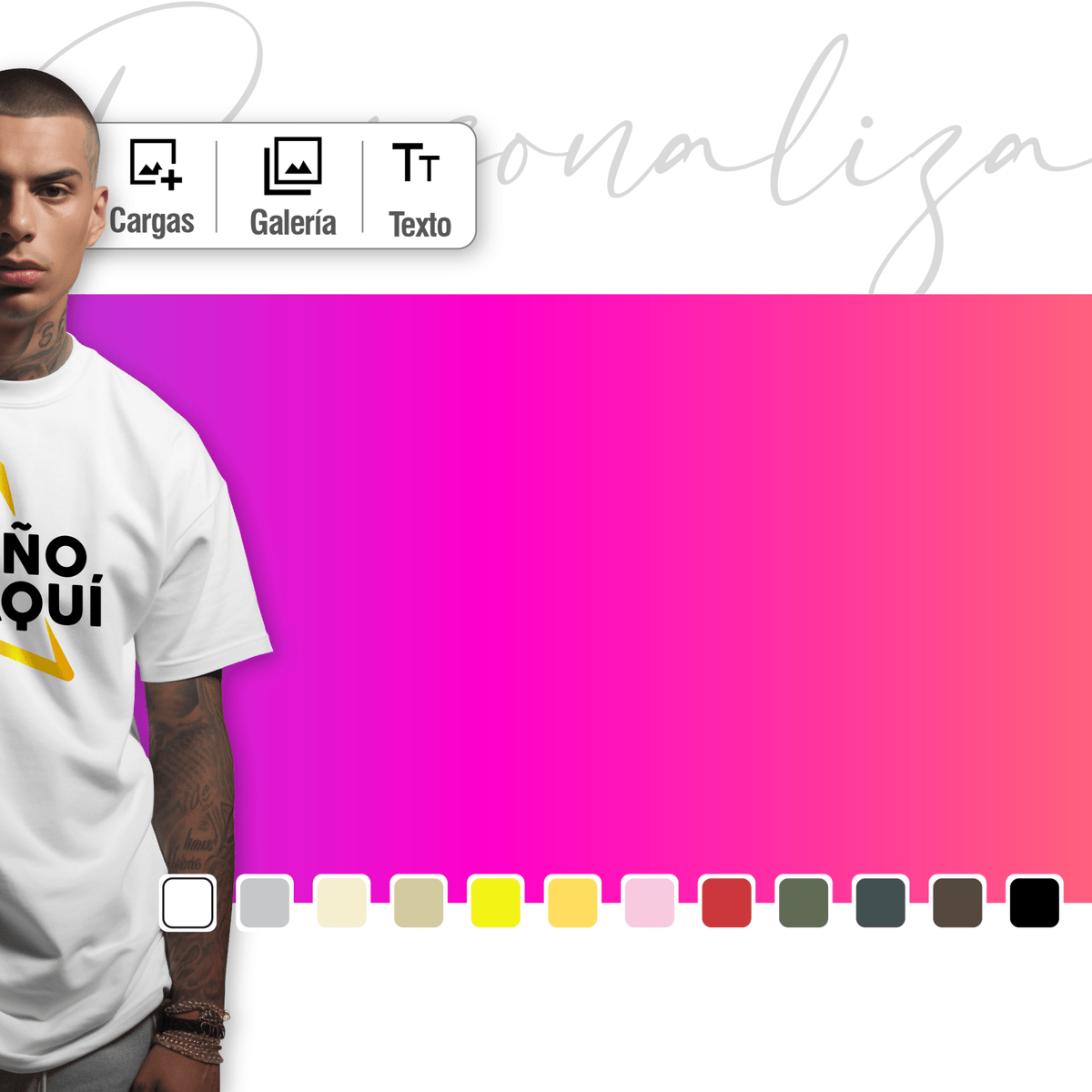 Polera Personalizada | Diseña Online en Minutos
