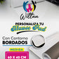 Mouse Pad Personalizado 60x40 cm – Bordes Bordados Premium