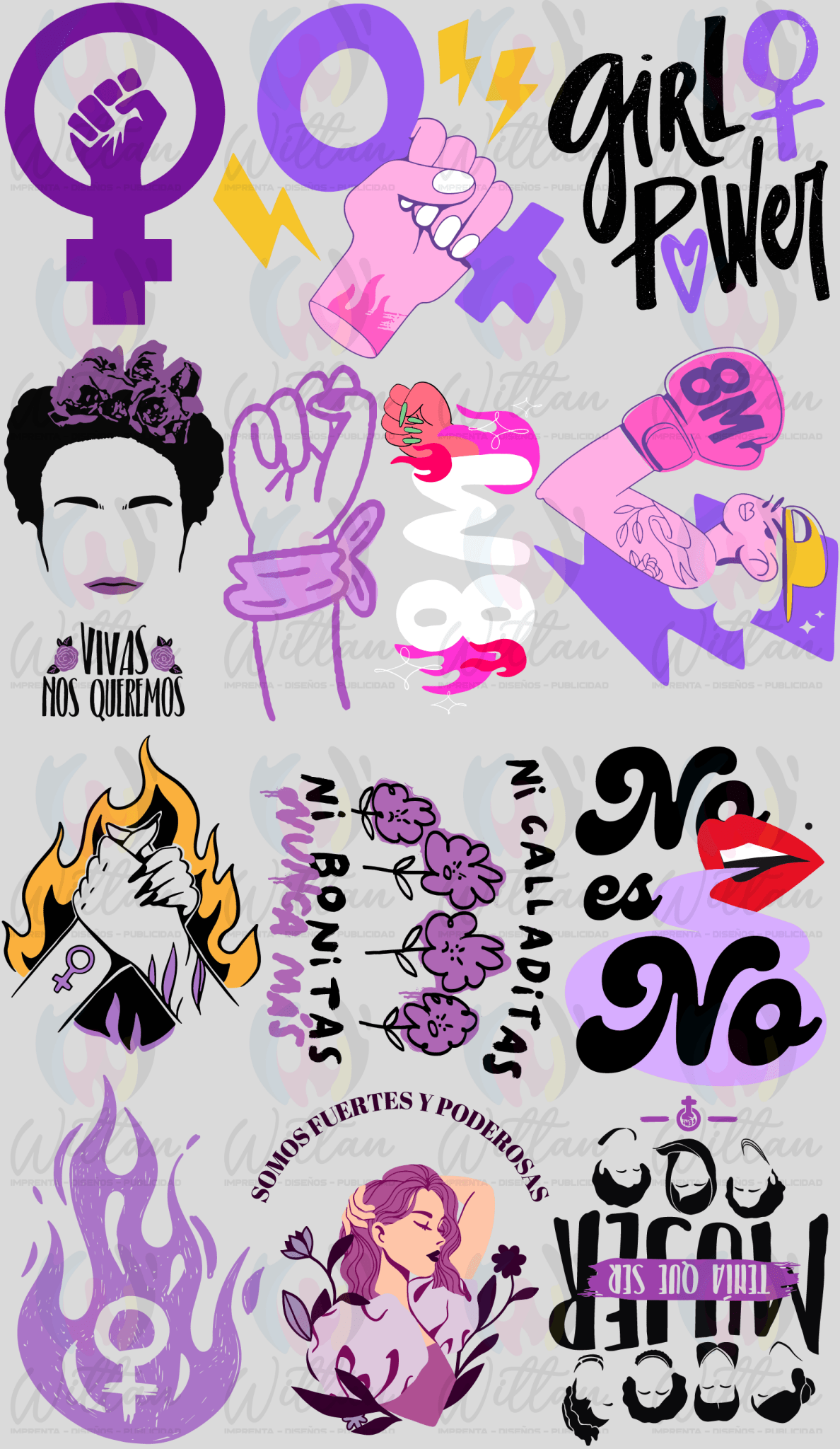 DTF Dia de la madre en paño textil prediseñado