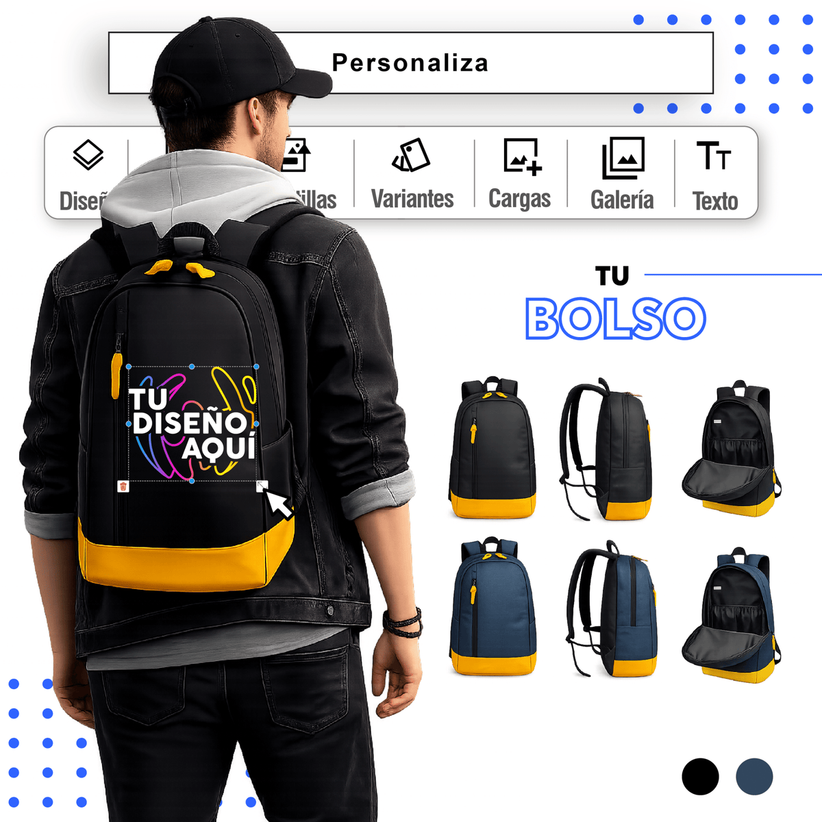 Mochila Porta Notebook Personalizada