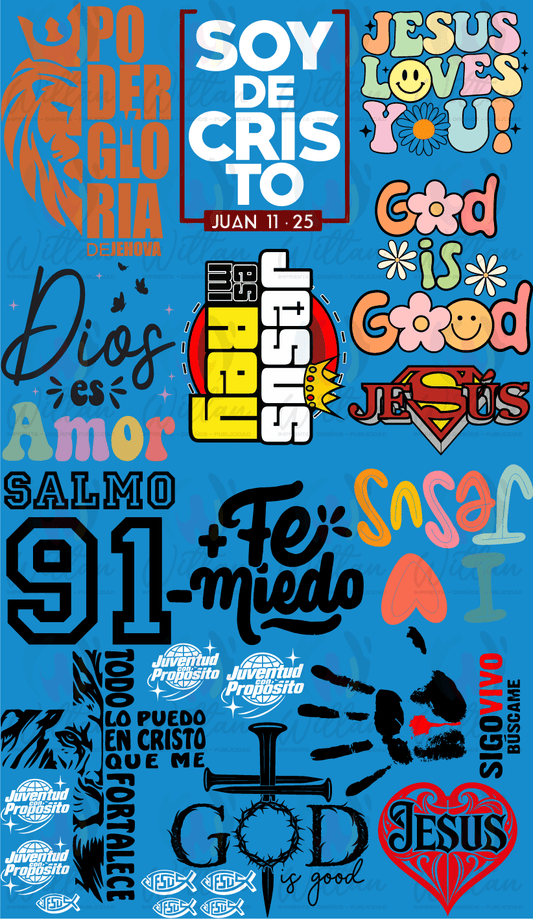 Religión 02 | Paños DTF TEXTIL Prediseñados