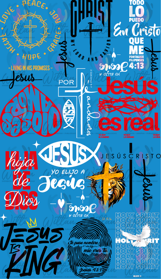 Paños DTF Prediseñados | RELIGION 01