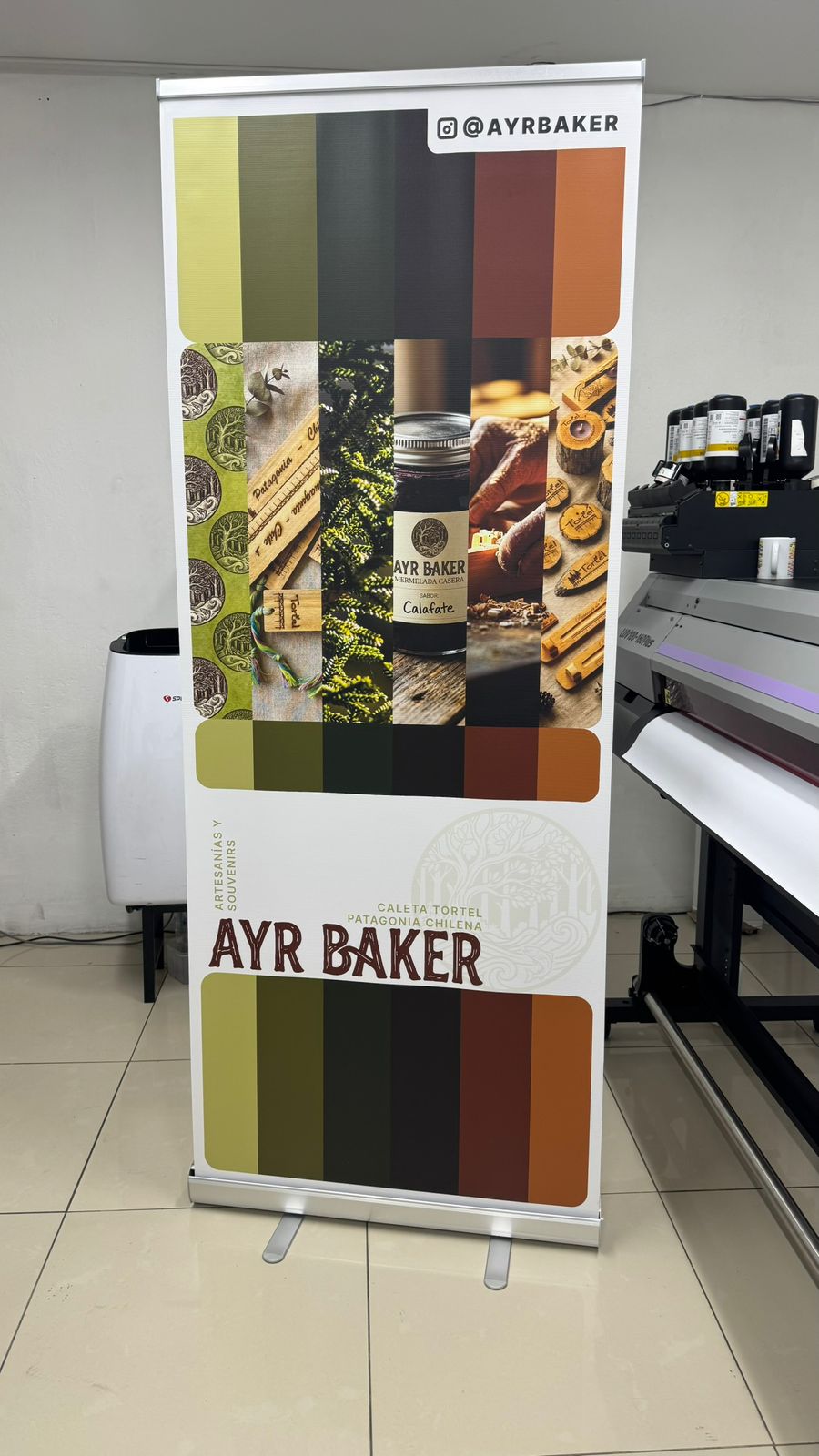 Roller Publicitario Personalizado | Impresión Full Color UV