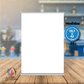 Roller publicitario A3 en blanco listo para personalizar con logos y diseños corporativos para empresas y pymes