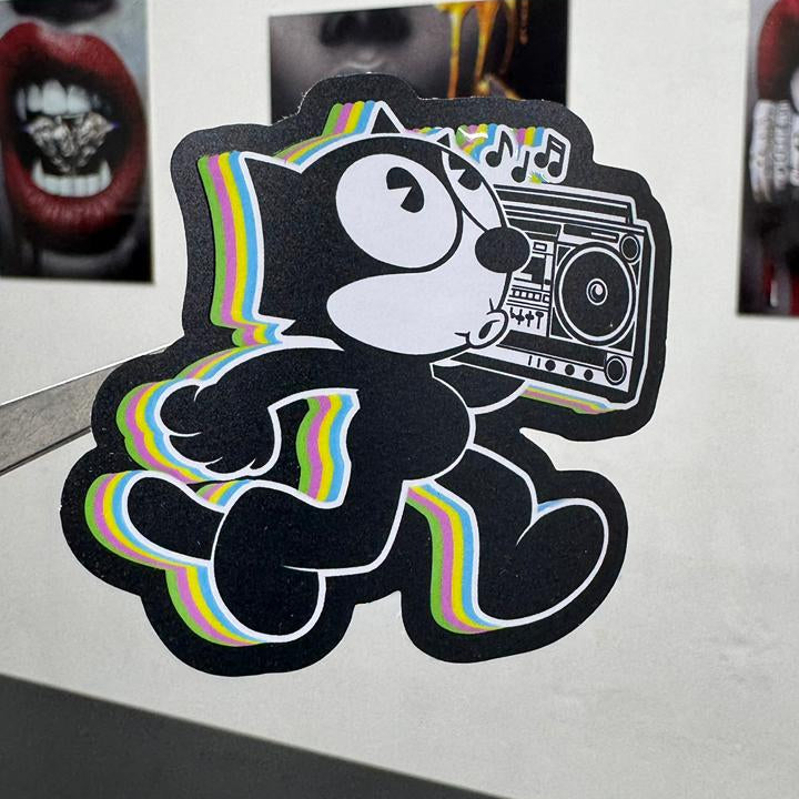 Sticker Adhesivo UV con Barniz Sectorizado | alta adherencia