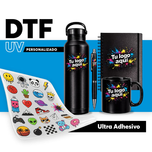 DTF UV Personalizados — Ultra adhesivos, agua y sol - wittan