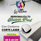 Mouse pad bordes corte laser 80cm x 40cm