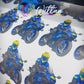 Sticker Adhesivo Alta Adherencia 100 Unidades UV