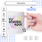 Tazon Personalizado 11oz | Diseña tu Taza Online