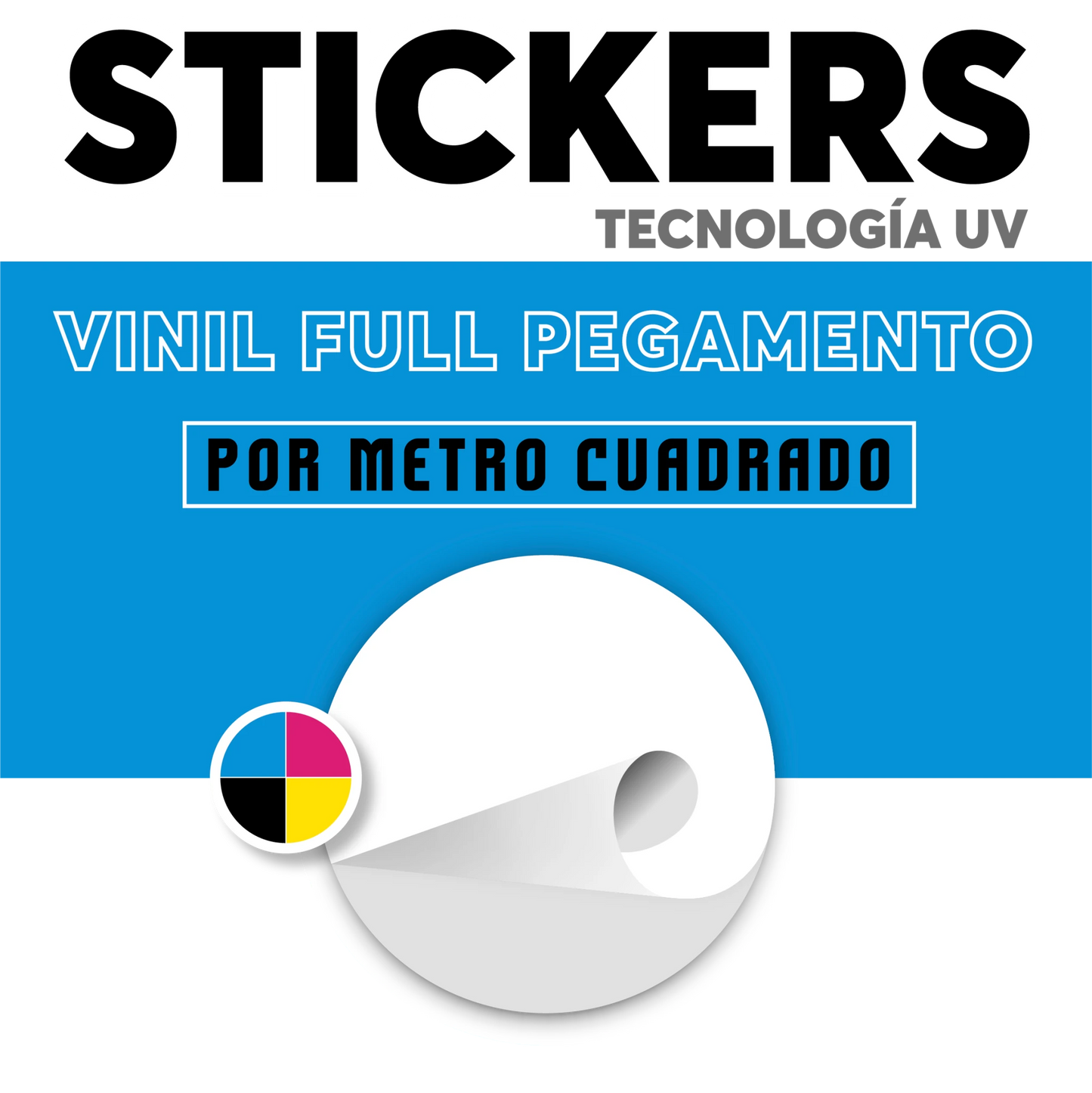 Sticker Adhesivo UV Personalizado | alta adherencia