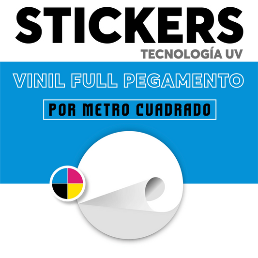 Sticker Adhesivo UV Personalizado | alta adherencia